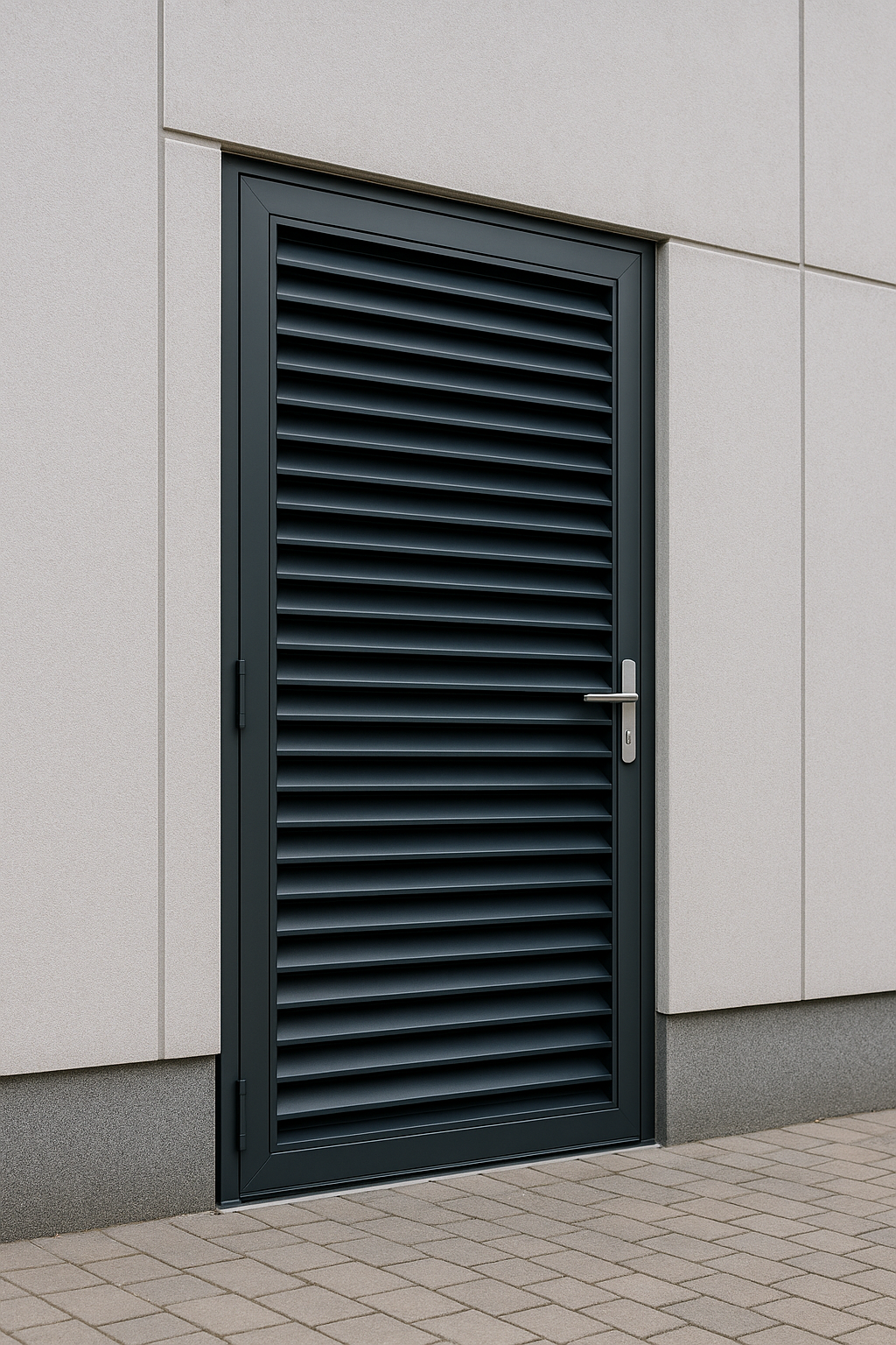 aluminium louvred doors - professional louvred doors available in Wakefield from UK manufacturers