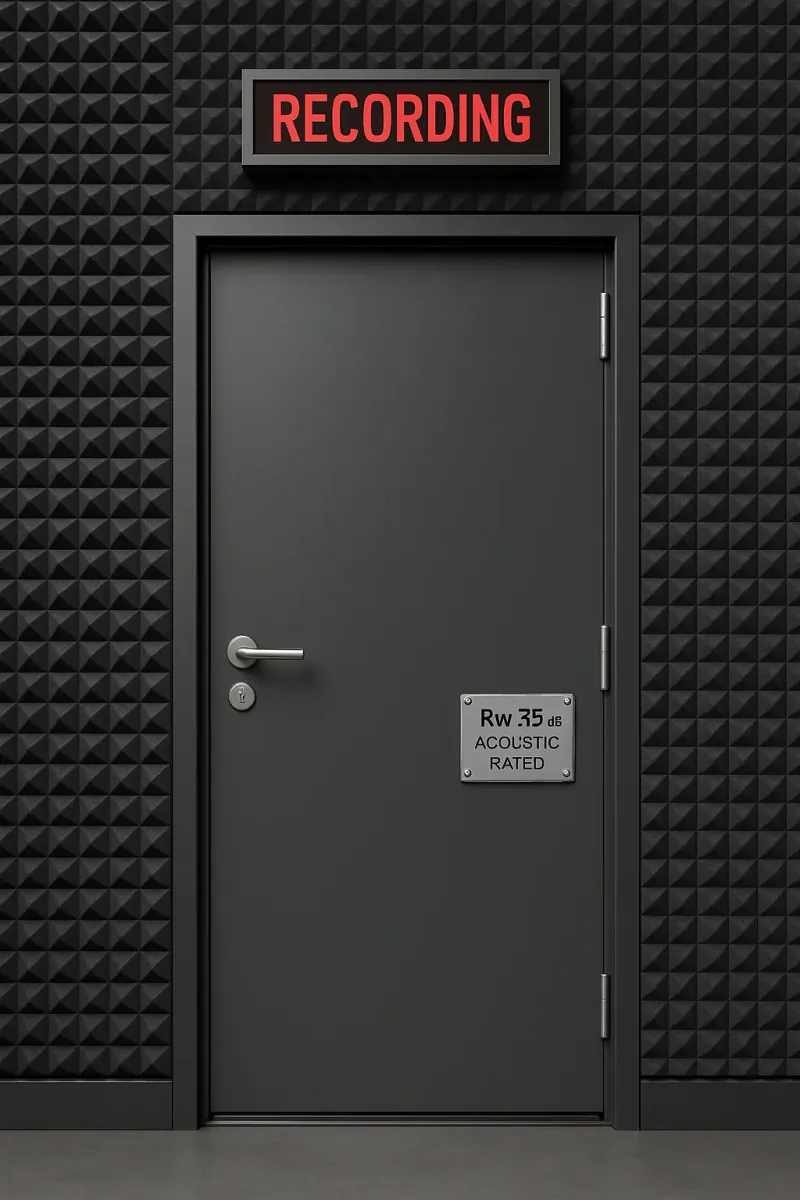 acoustic rated steel doors - professional steel doors available in Reading from UK manufacturers